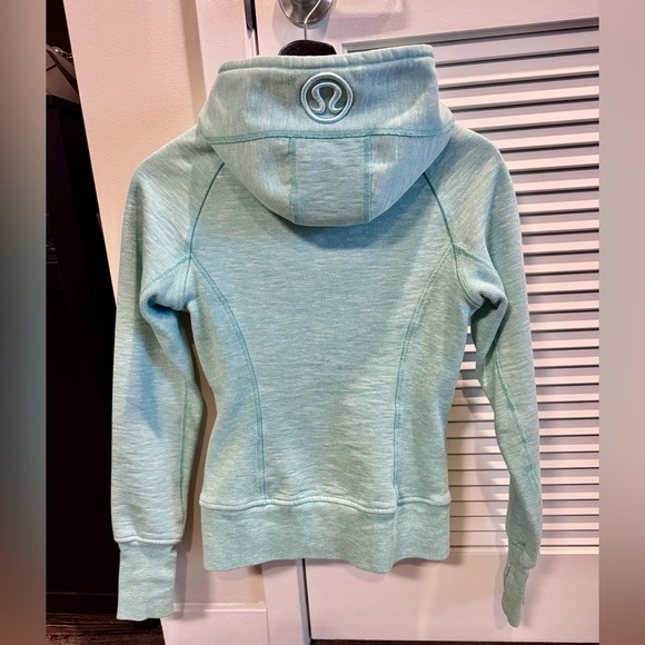 Lululemon Women's Mint Green scuba hoodie - Picture 1 of 2